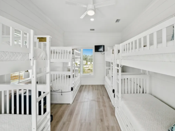Luxurious Port St. Joe Beach Rental Six Bedroom Home with Pool & Beach Access
